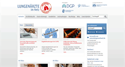 Desktop Screenshot of lungenaerzte-im-netz.de